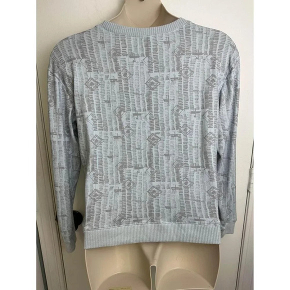 Pull over Honeydew Womens Lounge sweater, Extremely Soft Size Gray And Blue Larg - Picture 4 of 6